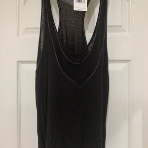 Free People Black Tank Top